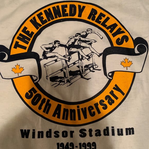 Vintage Kennedy Relays Track Meet Tee 1999 - Picture 1 of 6